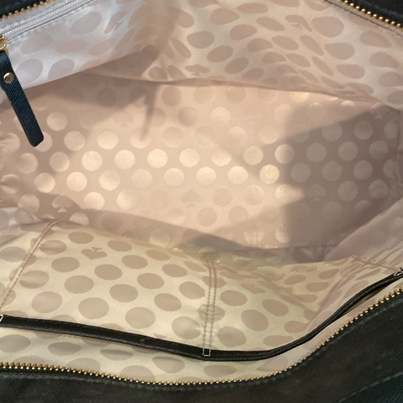 Authentic Kate Spade large black tote bag - Picture 2 of 5